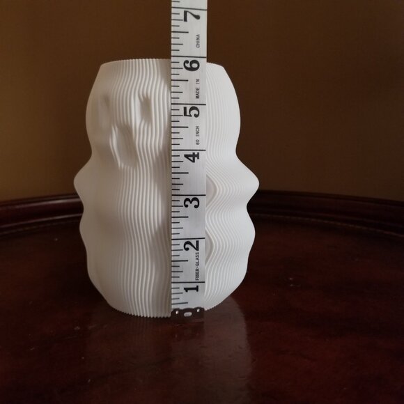 Halloween Decoration Spooky Ghost Vase Boo Vase Centerpiece 3D Printed Decor - Picture 7 of 8